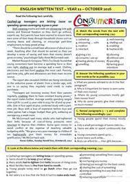 At consumerism commentary we'll give you the information you need. English Esl Consumerism Worksheets Most Downloaded 18 Results