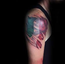 These types of designs can be done with much ease and are also easy to sport. 40 Italian Flag Tattoo Ideas For Men Italy Designs