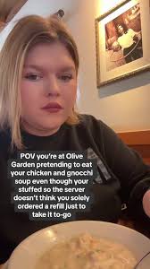 Pretending to Eat at Olive Garden POV