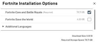 Battle royale standard' or 'deluxe'. Fortnite Pc Install Size Album On Imgur