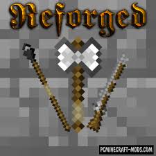Browse and download minecraft weapon mods by the planet minecraft community. Reforged Weapons Mod For Minecraft 1 12 2 1 10 2 1 8 9 Pc Java Mods