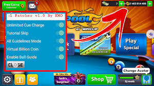 Dan itulah pembahasan kali ini tentang cara cheat 8 ball pool garis panjang 2017 semoga bisa membantu kamu yang sudah bosan kalah terus bermain game ini, tunggu. 8 Ball Pool Hack 3 10 3 Patcher Mega Mod Apk Virtual Coins Auto Win Mod 2017 Pool Coins Pool Balls Pool Hacks