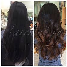 Alors, explorons ensemble comment parvenir à créer des reflets couleur miel sur une chevelure noire avec la méthode du balayage. Avant Apres Joanne First Time Getting A Color Color Haircut Style Asian Hair Before After Asian Hair Hair Styles Hair Color Asian