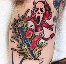 Shop 2,000+ artist designs or demon, devil, evil, fa, hot stuff, little devil, medium, minimal, minimalism, nsfw, original, poke daddy, sex, you've removed this item. Fresh Take On A Hot Stuff Devil By Tracy Martino Sanctity Tattoo In Arizona Tattoos