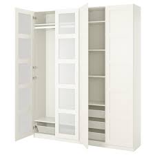 When you are satisfied with your plan, save it in the ikea planner and visit the nearest ikea store. Pax Bergsbo Schrankkombination Weiss Frostglas Ikea Deutschland