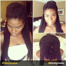 Learn how to create yarn dreads as a great protective style and short term answer to dreadlocks. Nice Yarn Braids Thirstyroots Black Hair Information