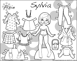 Papercraft dollsaper doll coloringages inspirational best awesome boy freerintingrintable clothes. Pin On Paperdolls