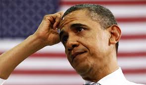 Image result for obama scared