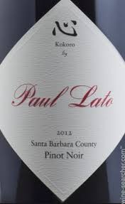 2008 Paul Lato 'Kokoro' Pinot Noir, Santa Barbara County, USA