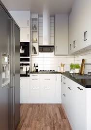 An apartment with a zest for display! Scandinavian Interior Design In A Modern Apartment Home Magez Modern Kitchen Apartment Modern Kitchen Scandinavian Kitchen
