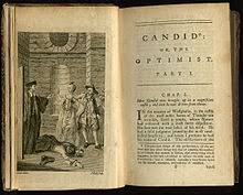 An important debate on fatalism and the existence. Candide Wikipedia