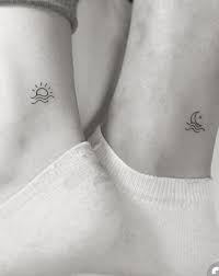 Sun And Moon Tattoos For Mother And Daughter Mother Daughter Tattoos Mother Tattoos Momcanvas Mother Tattoos Tattoos For Daughters Mom Daughter Tattoos