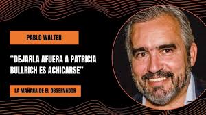 Pablo Walter: "Dejarla afuera a Patricia Bullrich es achicarse"