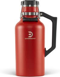 DrinkTanks 64 oz Vacuum Insulated Stainless Steel Beer Growler : Amazon.in:  Home & Kitchen