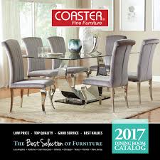 The dining room ensemble from barzini collection by coaster furniture works perfectly as the center of attention in your room. 2017 Coaster Dining Catalog By Seaboard Bedding And Furntiure Issuu