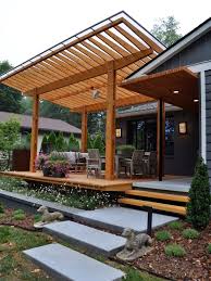 #greatoutdoors #springahead #pergola #decks # #liccinc #licreative #teamlicc timbertech #liccdesigns Modern Concrete Pergola Design On Terrace Novocom Top
