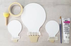 Personnalisation les montgolfières en bois : Tuto Une Idee Deco Chambre Bebe A Faire Soi Meme Bois Decorez Moi Fr
