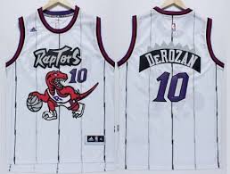 Throwback uniforms, throwback jerseys, retro kits or heritage guernseys are sports uniforms styled to resemble the uniforms that a team wore in the past. Toronto Raptors White Retro Jersey Online