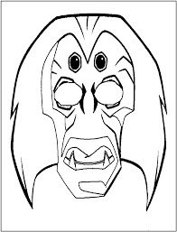 All you need is photoshop (or similar), a good photo, and a couple of minutes. Free Printable Mask Coloring Pages For Kids