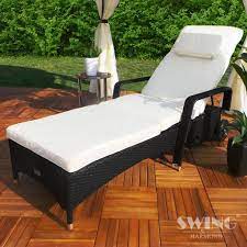 Die liege ist bis 140 kg belastbar und in diesem zarten rosa ein absoluter hingucker 🥰 🥰. Polyrattan Garten Liege Rattan Sonnenliege Kaufland De