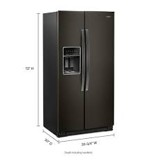 We did not find results for: Wrs973cihvwhirlpool 36 Inch Wide Side By Side Counter Depth Refrigerator 23 Cu Ft Black Stainless Queen City Audio Video Appliances
