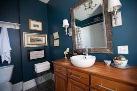 Cut in paint on two of your walls, roll paint on the area before moving to the other walls. Bathroom Color Trends And Design Tips Kennedy Painting