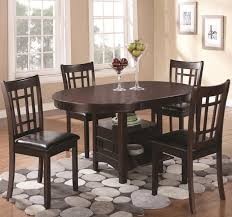 Rated 4.5 out of 5 stars. Coaster Lavon 5 Piece Espresso Dining Table Set 102671 S5 Hilliard S Home Furnishings