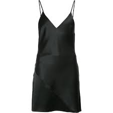 Fleur Du Mal Mini Slip Dress 295 Liked On Polyvore Featuring Dresses Vestidos Black Mini Slip Dress F Silk Dress Short Silk Mini Dress Mini Slip Dress