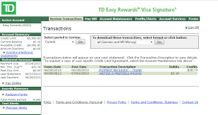 Check credit reports at least annually. Looks Like My Td Bank Easy Rewards Card Got Upgrad Myfico Forums 2315185