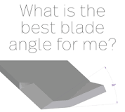 What is the best angle for a lawn mower blade cutting edge ...