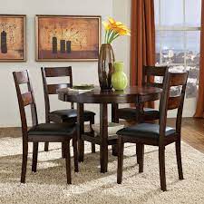Standard Furniture Pendleton 5 Piece Dining Room Set In Dark Merlot Cherry Transitional Indoor Pub And Bistro Sets By Standard Furniture Manufacturing Co Furniture Standard Furniture Dining Room Sets