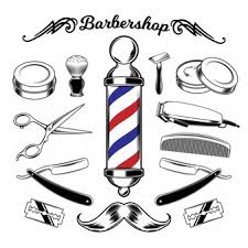 Skull with retro barbershop badge and barbershop tools suitable for barber hairstyle logo. Barber Shop Images Free Vectors Stock Photos Psd