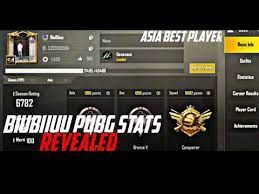 Biubiu Pubg Mobile Stats Revealed Biubiu Best Player Of Asia S4 Stats Youtube