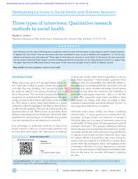 Mengambil kira amaran itu dan perkembangan semasa di seluruh dunia, kkm menyeru orang ramai supaya tidak alpa dengan trend penurunan kes #covid19 di malaysia. Pdf Three Types Of Interviews Qualitative Research Methods In Social Health