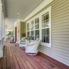 Just like regular paint, solid stains hide the grain of wood, and the best should last three to five years on a deck, the longest of the three types of stains. Best Deck Stain Colors For Yellow Houses All Your Wood Staining Questions Answered