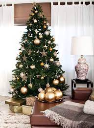 A árvore e as guirlandas. Arvore De Natal Grande 57 Modelos Para Sua Decoracao Natalina