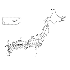 Classic black japan map brings out your style and decorate your modern room. Japan Map Black And White 59690 Free Download Illustac