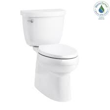 Kohler Cimarron Comfort Height 2 Piece 1 28 Gpf Single Flush Elongated Toilet In White K 5310 0 With Images Kohler Cimarron Kohler Toilet