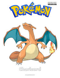 • charizard coloring page pokemon coloring book music: Charizard Pokemon Coloring Super Fun Coloring