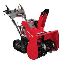 Honda 28 In Hydrostatic Track Drive 2 Stage Gas Snow Blower With Electric Joystick Chute Control Hss928aat The Home Depot Track Driving Snow Blower Gas Snow Blower