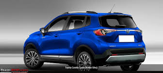 Plus, find out how to build and price a new toyota suv model to personalize it with accessories like. Toyota S Compact Suv Spied On Test In Thailand Edit Launched As Corolla Cross Team Bhp