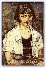Edebiyat Ve Sanat Akademisi Kad N Ressam Hale Asaf Sanat Resim Sanat Kadinlar