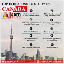 Planning To Study In Canada Cfc Education Ielts Institute Has Helped Those Students Who Wants To Go Abroad Reasons T Values Education Ielts Global Education