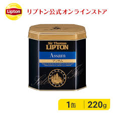 楽天市場 アッサム 茶葉 リプトン 公式 無糖 サー トーマス リプトン アッサム リーフティー 220g 紅茶 アッサム Lipton ギフト 缶入り 紅茶の専門家リプトン公式