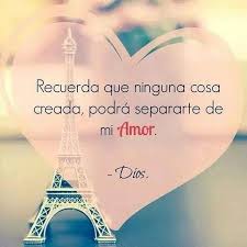 Nada Ni Nadie Puede Separarnos De Su Amor I Love You God God Loves Me Bible Motivation