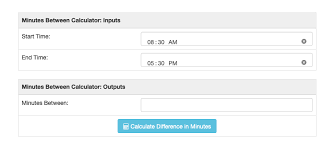 How many minutes in a hour? Minutes Calculator See Minutes Between Start And End Times