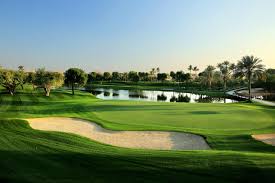 7th Hole On The Majlis Golf Course At Emirates Golf Club Dubai Uae Golf Courses Emirates Golf Club Golf