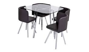 buy argos home elsie glass dining table