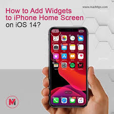 How To Add Widgets To Iphone Home Screen On Ios 14 Mashtips In 2020 Iphone Homescreen Apple Laptop
