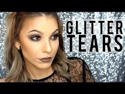 GLITTER TEARS MAKEUP TUTORIAL